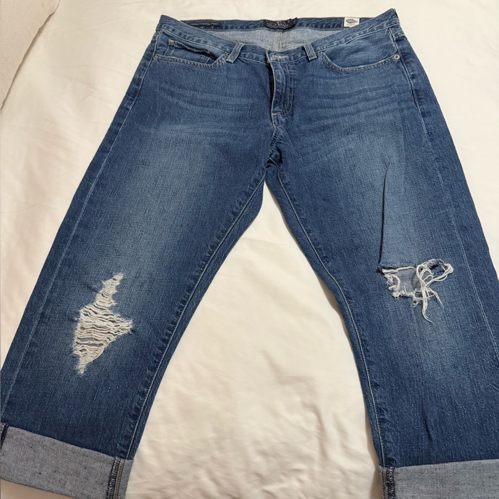 Lucky Brand Women’s cropped Blue Jeans